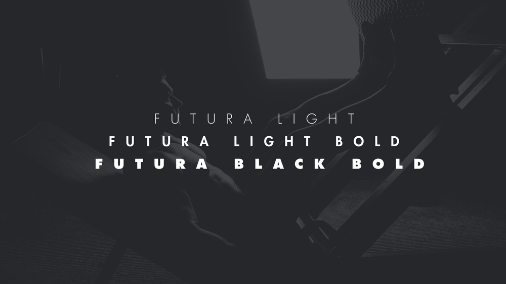 Futura, the Form Science typeface